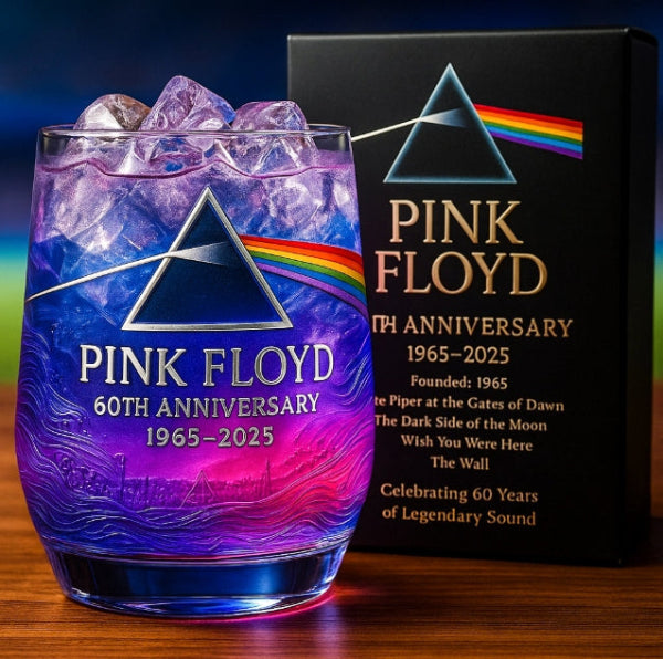 🔥 Pink Floyd 60th Anniversary Whiskeyglas