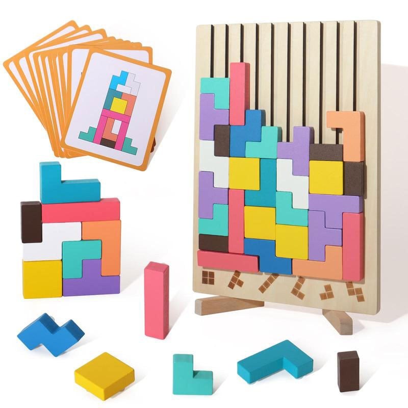 Wooden Stacking Puzzel