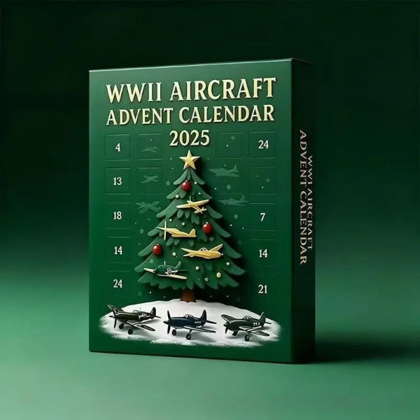 ✈️ 2025 Vliegtuig Adventskalender – Tweede Wereldoorlog Edities