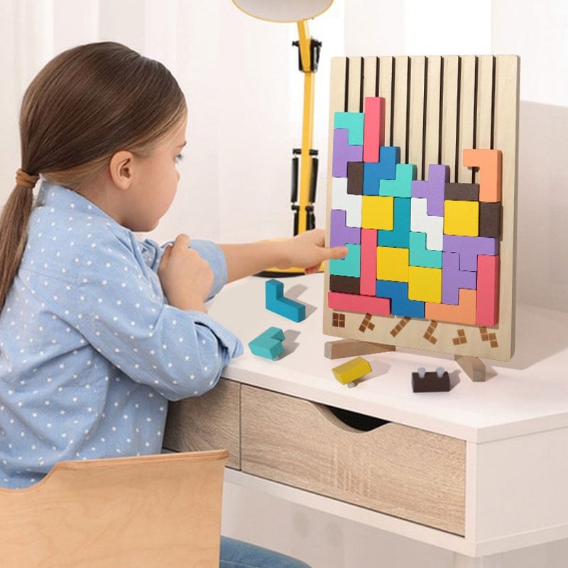 Wooden Stacking Puzzel