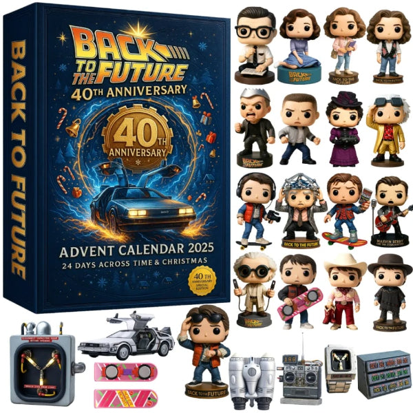 🚗💨 Back to the Future 40th Anniversary Adventskalender 2025 🎬🎄