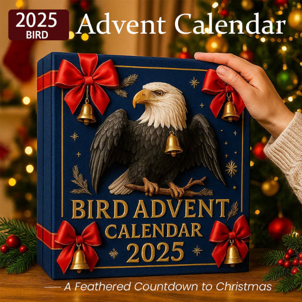 🐦 Vogel Adventskalender 2025 – Een gevederde aftelkalender tot Kerstmis 🎄