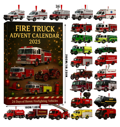 🚒🔥Brandweerwagen adventskalender 2025🎁🌲