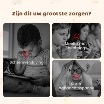 Houten magnetische patroonblokkenpuzzel set🧩