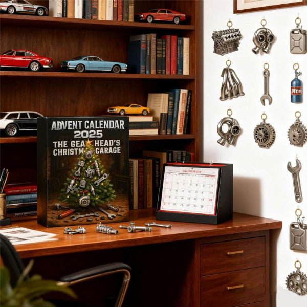 Gearheads Kerstgarage Adventskalender 2025 🔧🎄🚗