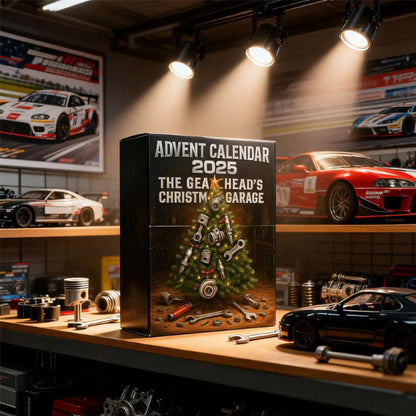 Gearheads Kerstgarage Adventskalender 2025 🔧🎄🚗