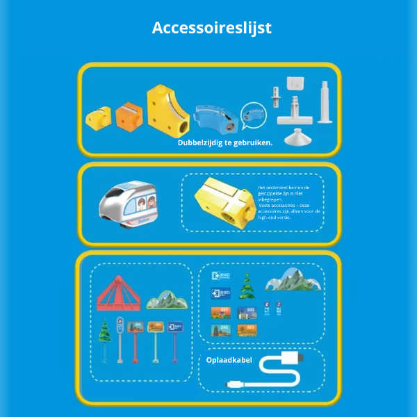 MagniTrack – Creatief & Elektrisch – Anti-Gravity Elektrische Trein