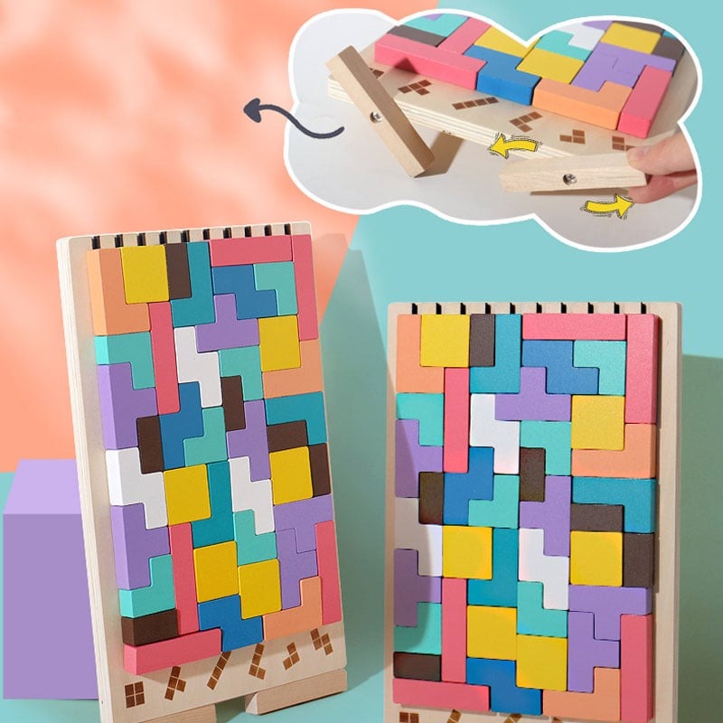 Wooden Stacking Puzzel