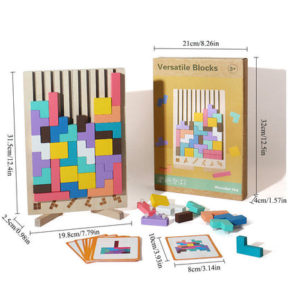 Wooden Stacking Puzzel