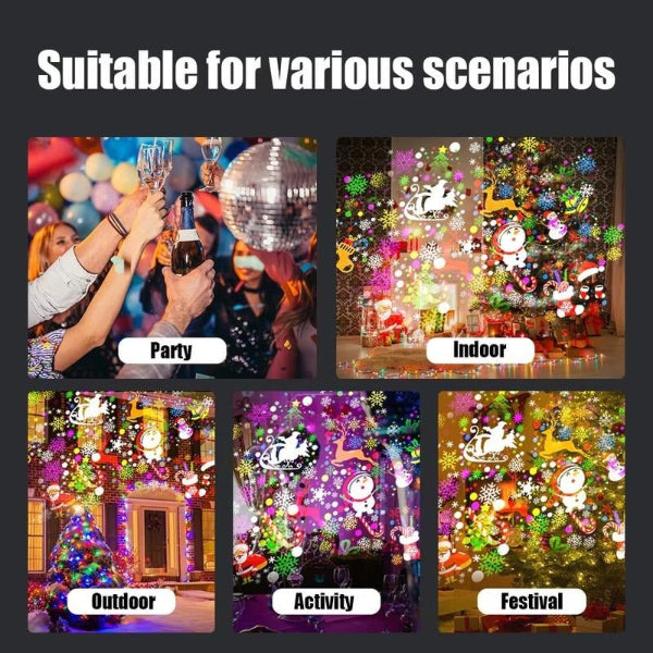 🔌 LED Kerstprojectielamp