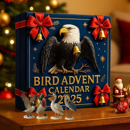 🐦 Vogel Adventskalender 2025 – Een gevederde aftelkalender tot Kerstmis 🎄