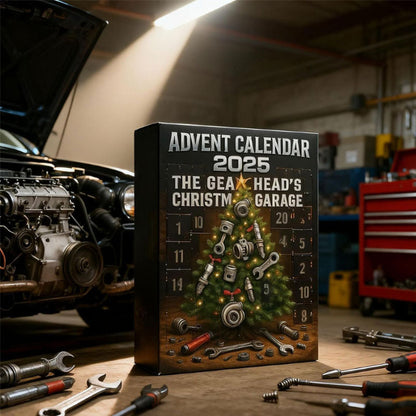 Gearheads Kerstgarage Adventskalender 2025 🔧🎄🚗