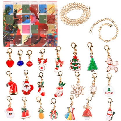 24-delige DIY Kerst Adventskalender Armbanden Set