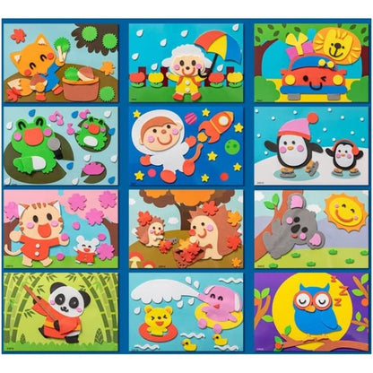 3D Sticker Puzzel