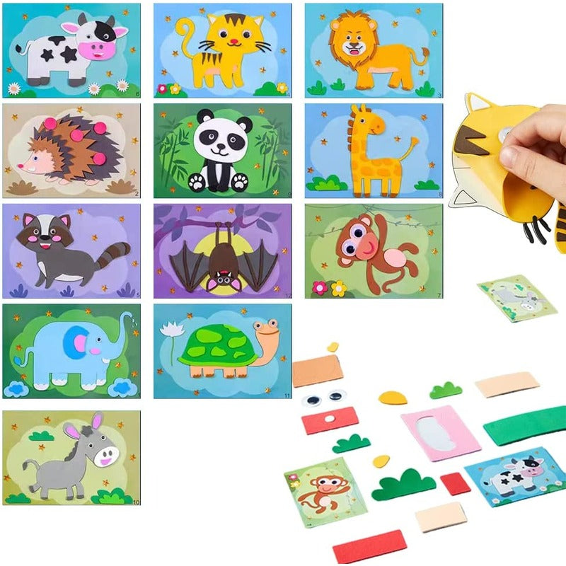 3D Sticker Puzzel