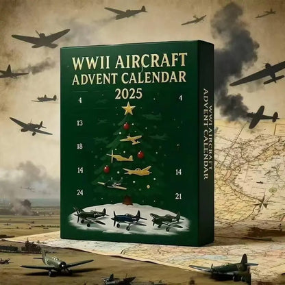 ✈️ 2025 Vliegtuig Adventskalender – Tweede Wereldoorlog Edities