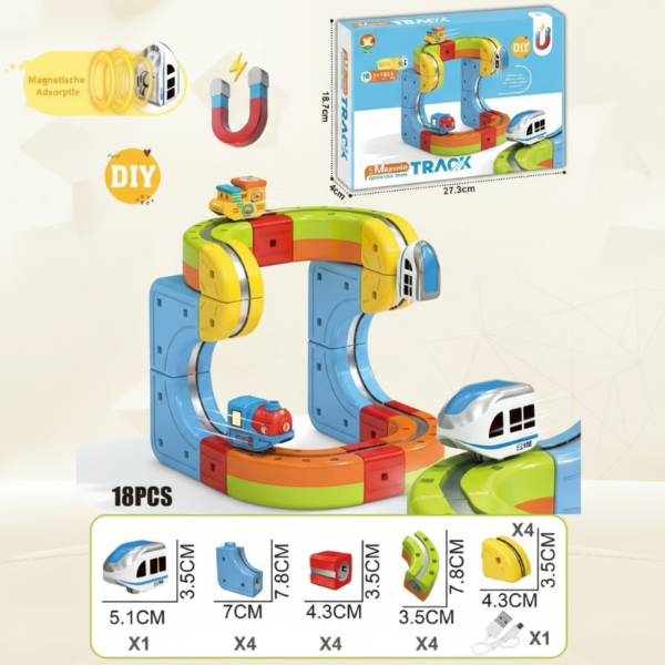 MagniTrack – Creatief & Elektrisch – Anti-Gravity Elektrische Trein