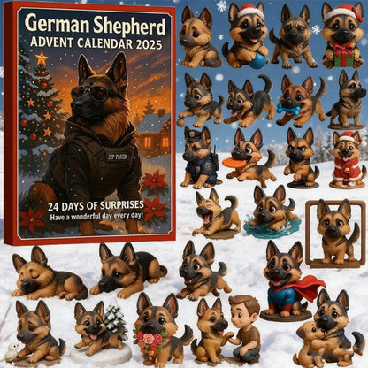 🎄🐾 Duitse Herder Adventskalender 2025 🎁