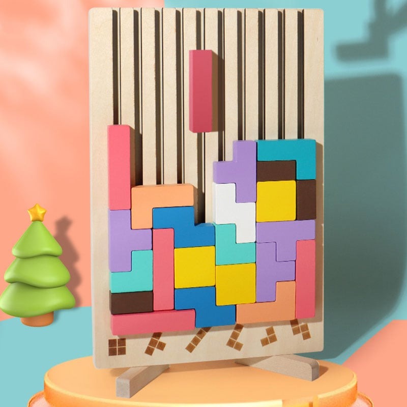 Wooden Stacking Puzzel