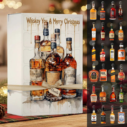🥃 Whisky-thema Adventskalender (met decoraties) 🎄
