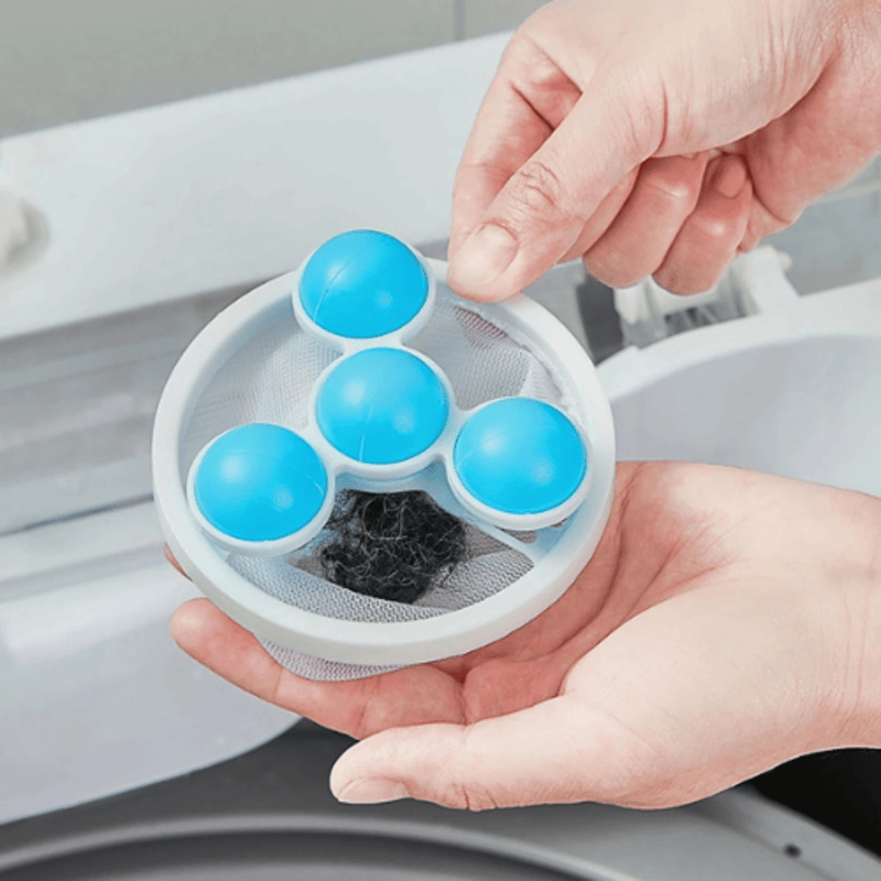WashingFilter™ - Herbruikbaar drijvend filter voor wasmachines.