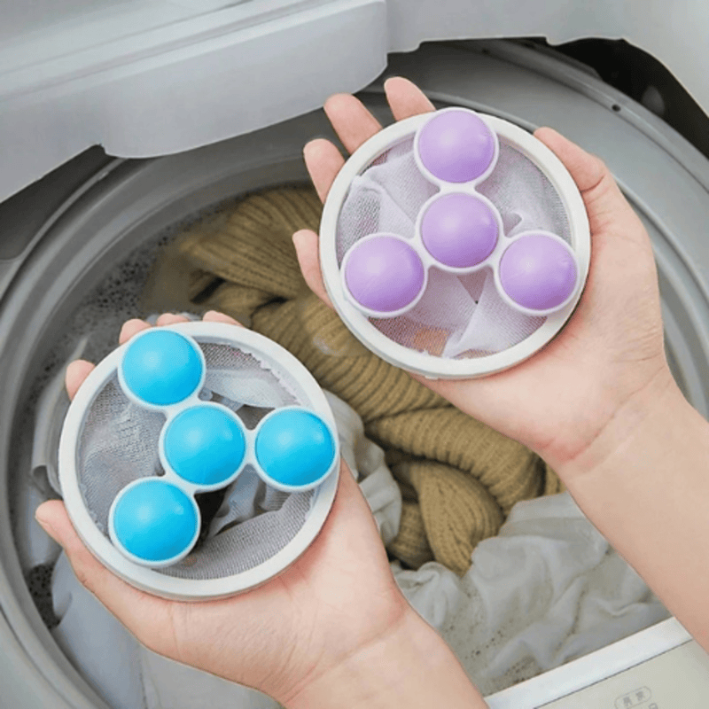 WashingFilter™ - Herbruikbaar drijvend filter voor wasmachines.