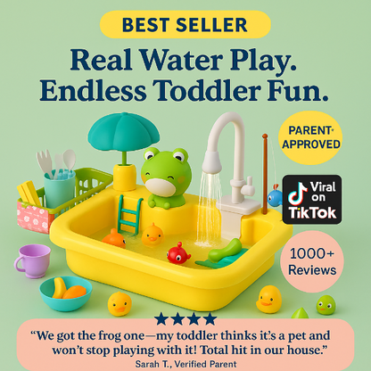 SplashySink™ - magische water speelgootsteen