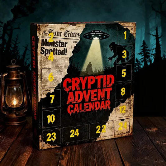 🦍🛸 2025 Cryptid Adventskalender – Ontdek het Onbekende Deze Kerst 🎁👽