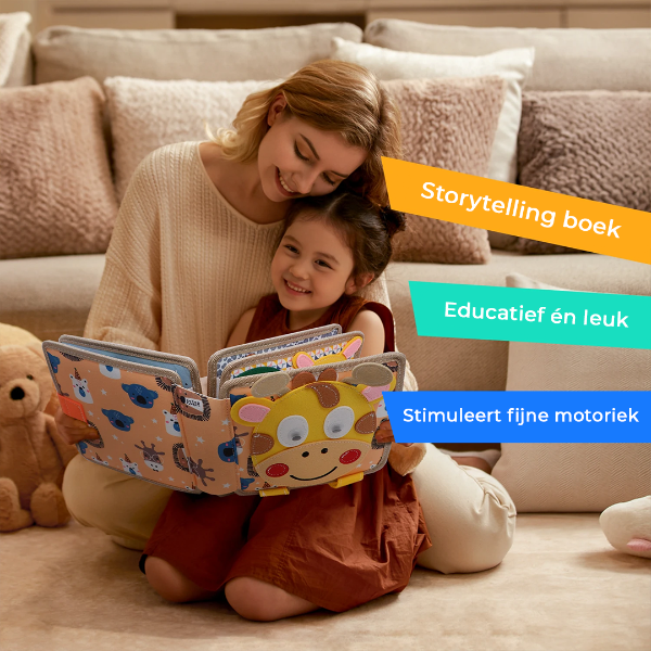 Montessori Busy Book – Leer spelenderwijs