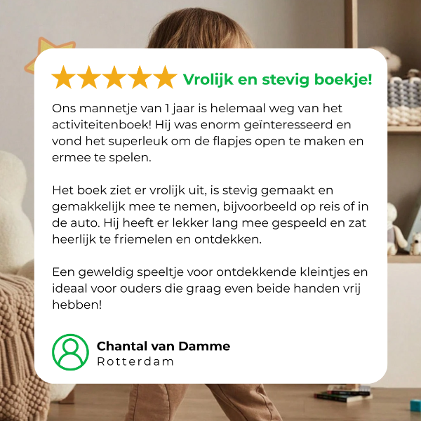 Montessori Busy Book – Leer spelenderwijs