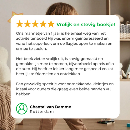 Montessori Busy Book – Leer spelenderwijs