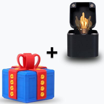 Prank cadeau + middelvinger box