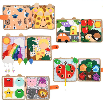 Montessori Busy Book – Leer spelenderwijs