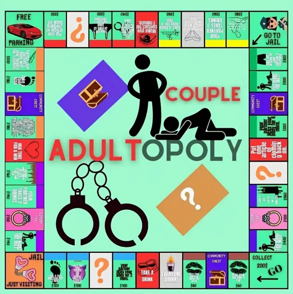 Adultopoly™ | #1 bordspel voor een datenight