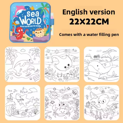 Hergebruikbaar Magic Water Boek voor Kinderen - Familysplace™