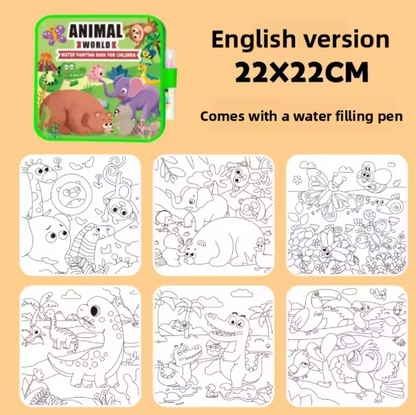 Hergebruikbaar Magic Water Boek voor Kinderen - Familysplace™