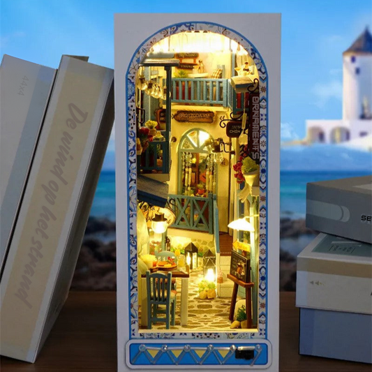 DIY Book Nook - Sea Breeze Mediterranean