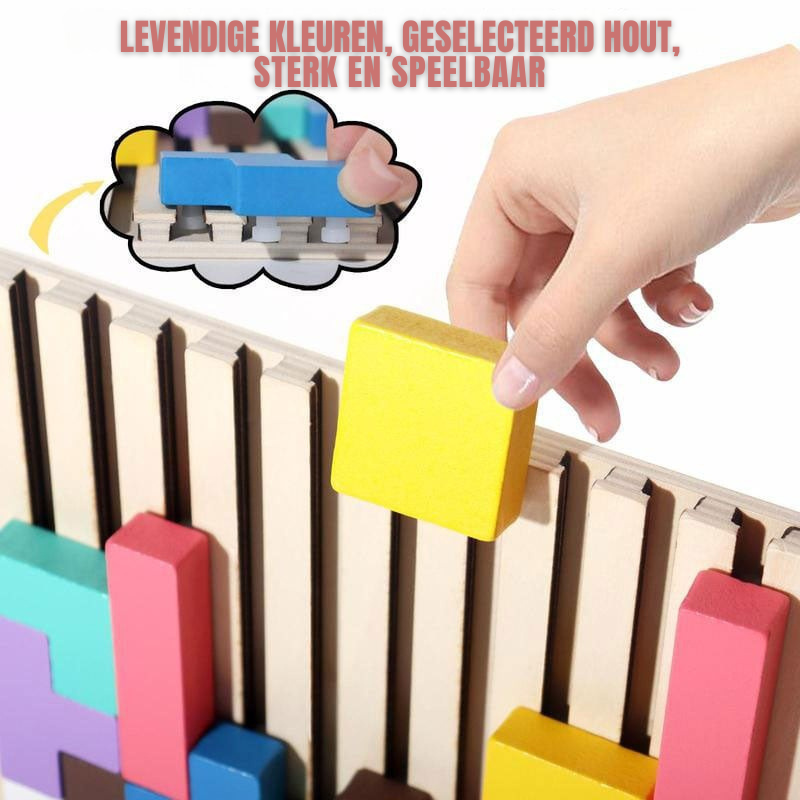 Wooden Stacking Puzzel