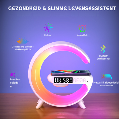 G-vormige LED-nachtlamp