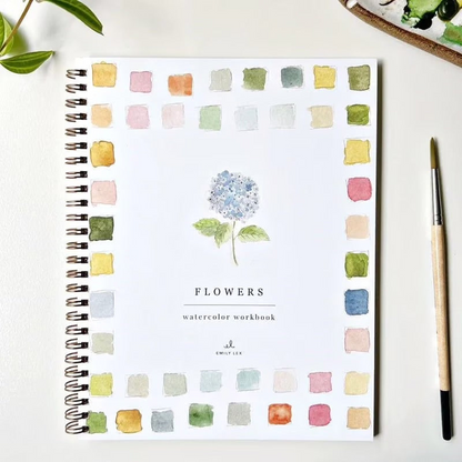 Aquarelli™ | Laat je creativiteit de vrije loop met ons leuke werkboek voor aquarel!