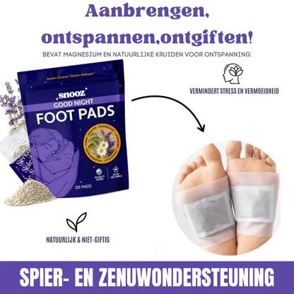 Detox sleep pads | gun jezelf een goede nachtrust