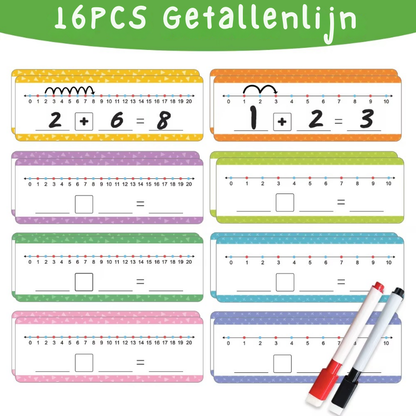 Numberline - Oefenen met rekenen