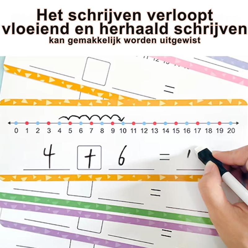 Numberline - Oefenen met rekenen