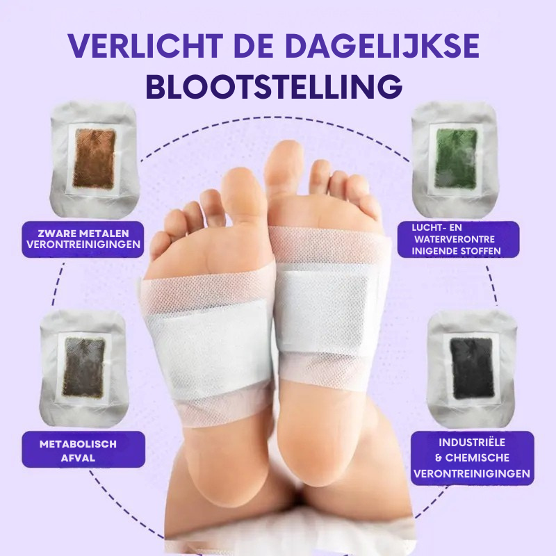 Detox sleep pads | gun jezelf een goede nachtrust