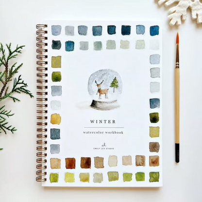 Aquarelli™ | Laat je creativiteit de vrije loop met ons leuke werkboek voor aquarel!