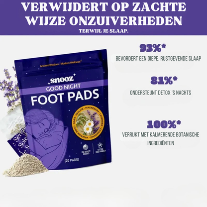 Detox sleep pads | gun jezelf een goede nachtrust