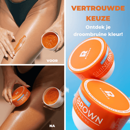 ShineBrown - voor de snelste natuurlijke tan