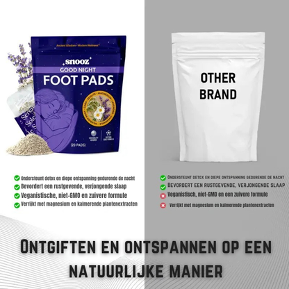 Detox sleep pads | gun jezelf een goede nachtrust