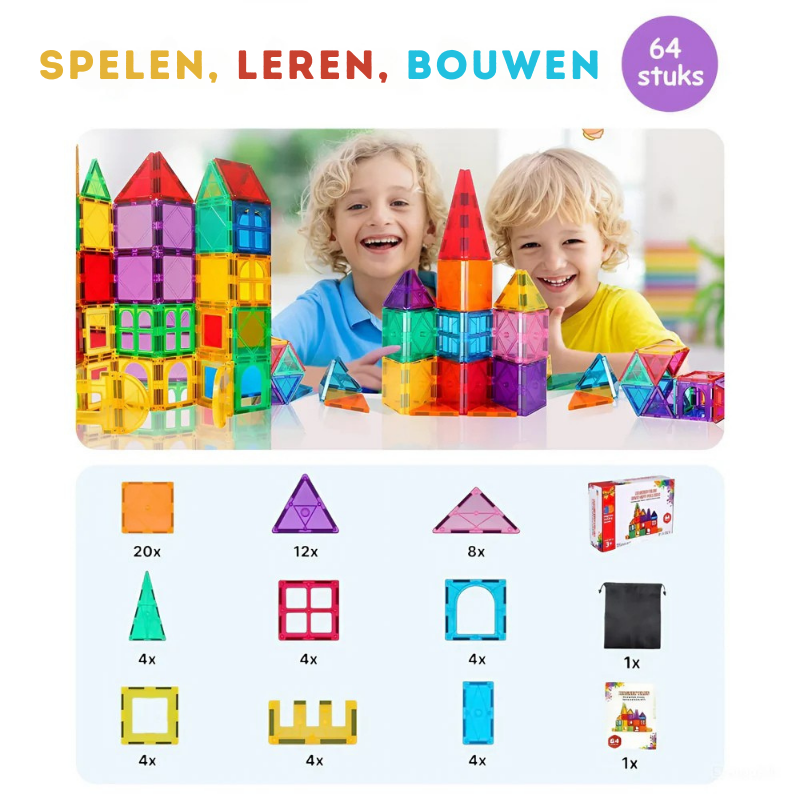 Magnet Toys™ - Ontwikkel Creativiteit