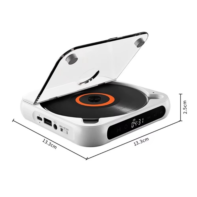 Draagbare bluetooth cd-speler
